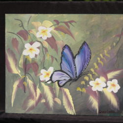 The Purple Butterfly by George Lochli, Artist