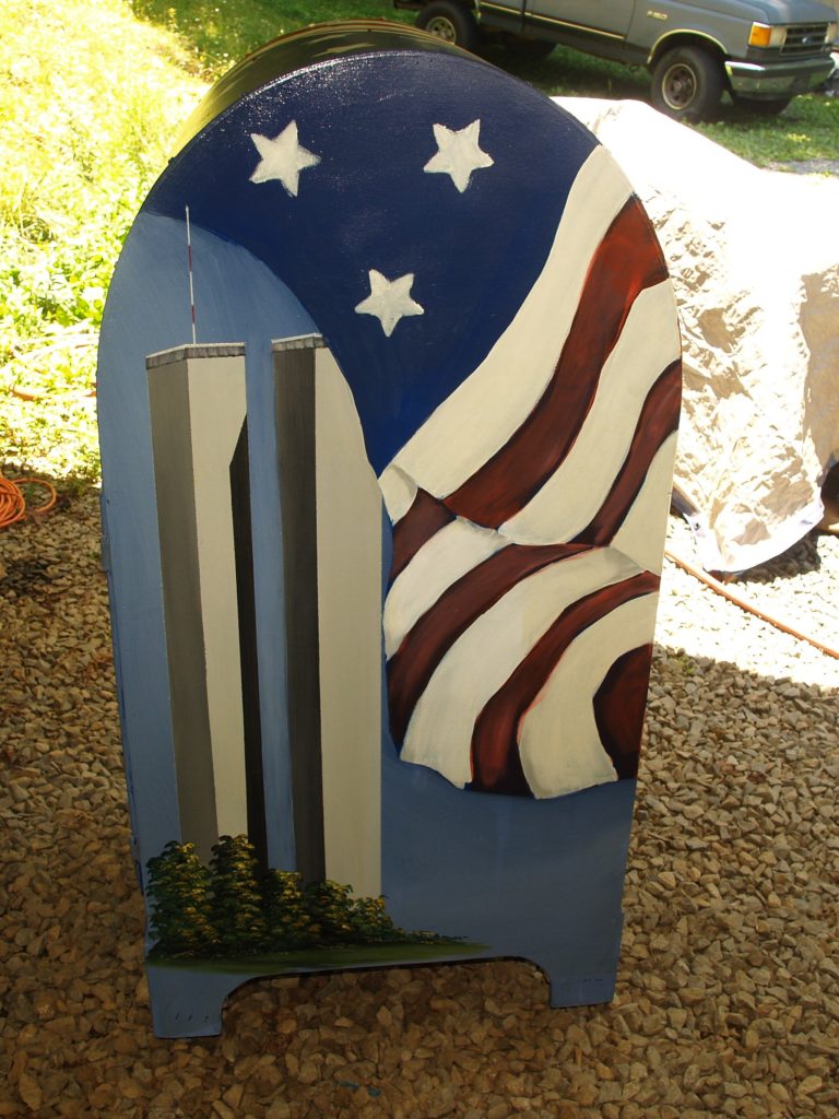 American Flag Drop Boxes