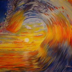 An original painting by George Lochli