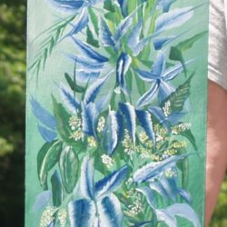 Blue Bouquet by George Lochli, Artist