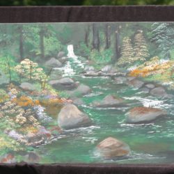 Fall Creek by George Lochli, Artist